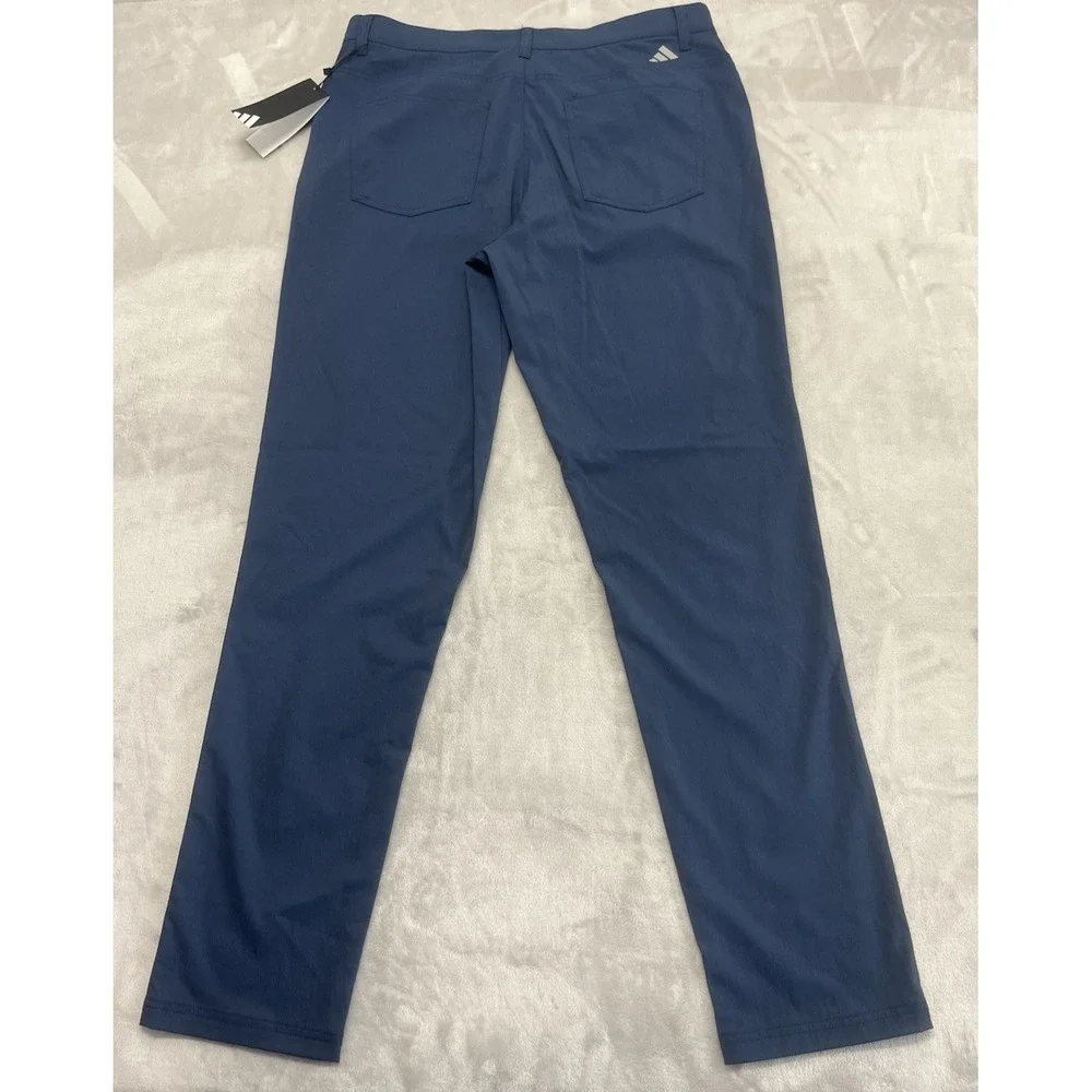 Adidas Golf Pants Men 36x32 Crew Navy Ultimate 365 Tapered 5 Pockets Stretch